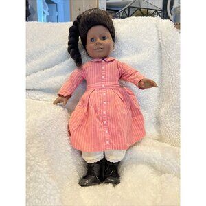 American Girl Doll Addy By Pleasant Company in Original Meet Dress 1993